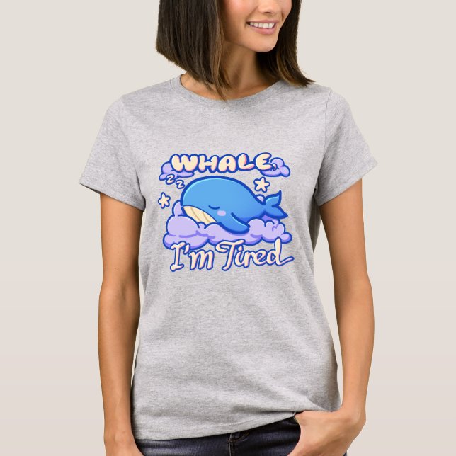 Val jag är trött t shirt (Framsida)