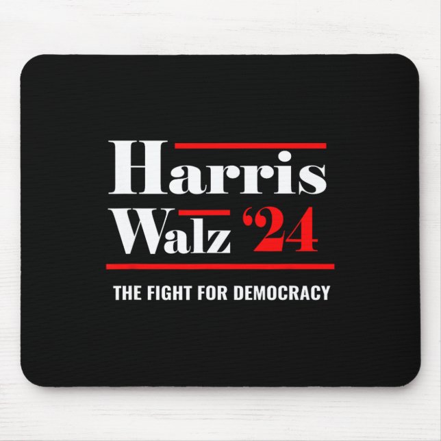 Val Kamala Harris &amp; Tim Walz 2024 Musmatta (Framsidan)
