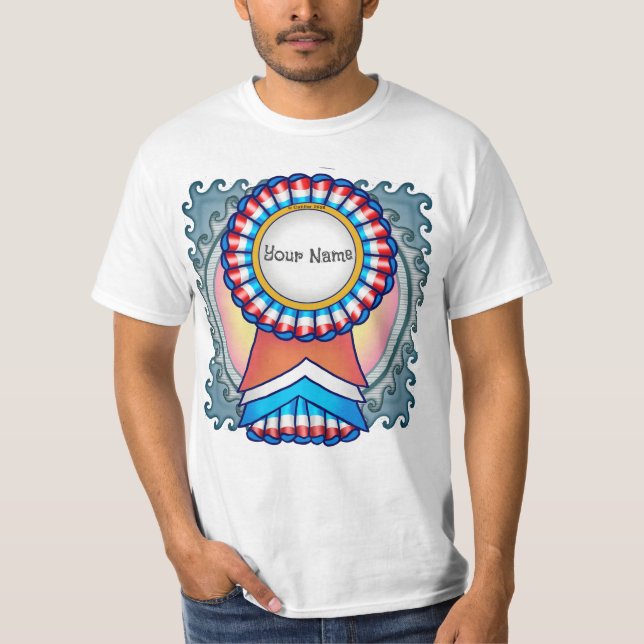 Val Kampanj Ribbon T Shirt (Framsida)