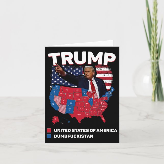 Val Karta 2024 Amerikanska diplomater Kort (Framsida)