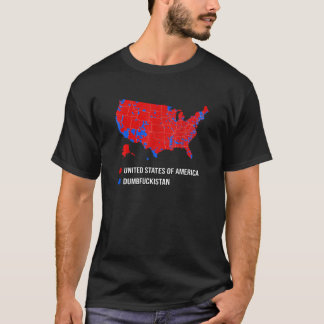 Val Karta Förenta staterna T Shirt