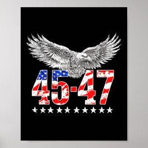 Val Karta Trump LandSlids Röda valet Karta 2002 Poster