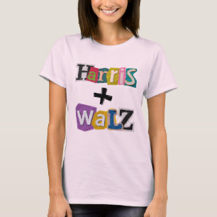 Val Merch Harris Walz Democratic Party T Shirt