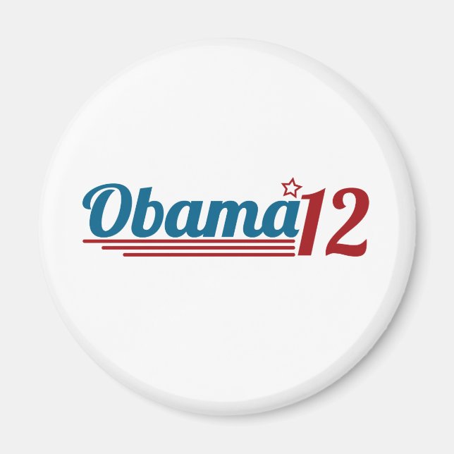 Val Obama 12 Magnet (Framsidan)