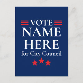 Val personlig Kampanj Vykort