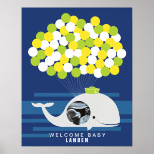 Val Presentbok för babyfirande Utskrift Poster