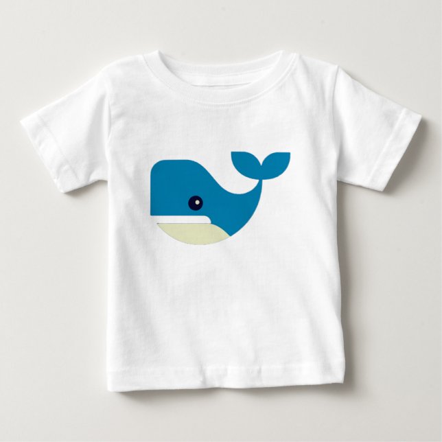 Val, puckelval, däggdjur t shirt (Framsida)