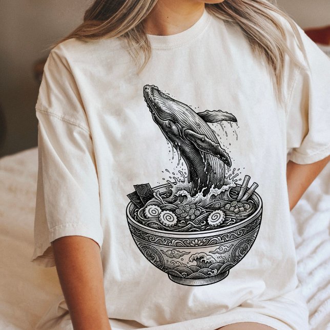 Val Ramen Japansk Mat Ukiyo-E Konst T Shirt (Skapare uppladdad)