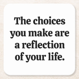 Val som du gör Papper Underlägg