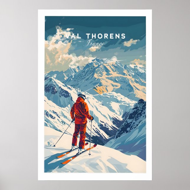 Val Thorens Affisch 1 (Framsidan)
