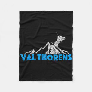 Val Thorens Skiing Snowboarding Frankrike Resort D Fleecefilt