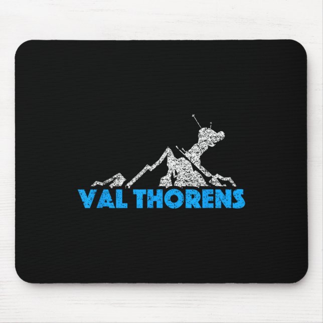 Val Thorens Skiing Snowboarding Frankrike Resort D Musmatta (Framsidan)