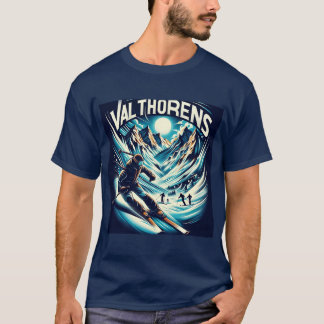 Val Thorens Skiing & Snowboarding T Shirt