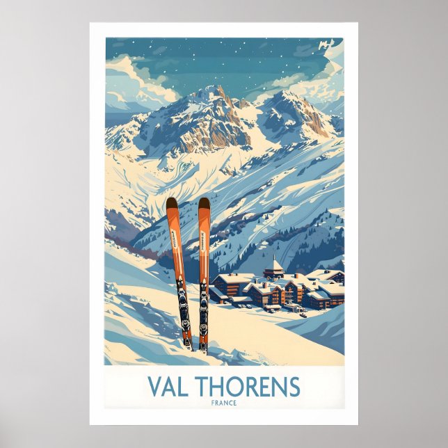Val Thorens Tryck 1 (Framsidan)
