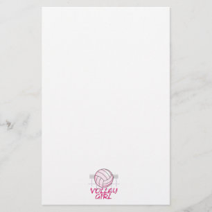 Val volley Girl volleyball-design Brevpapper
