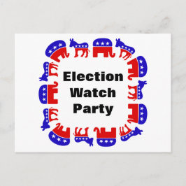 Val Watch Party Vykort