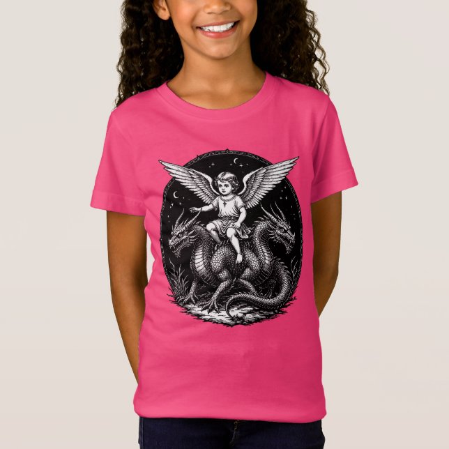 Valac och de himmelska lindormarna t shirt (Framsida)