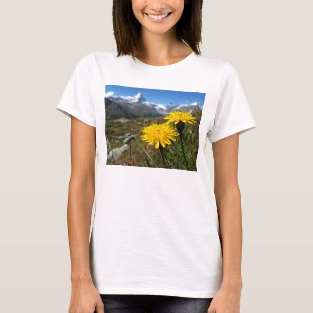 Valais Alpernas Swiss T-shirt (Framsida)