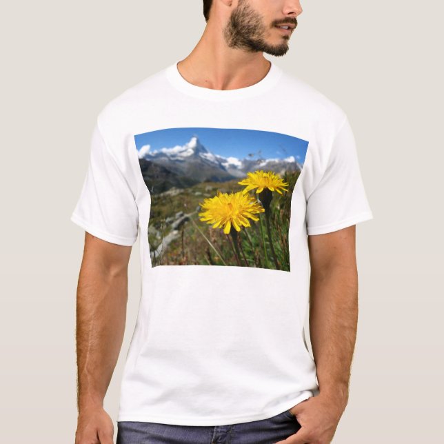 Valais Alpernas Swiss Tee (Framsida)