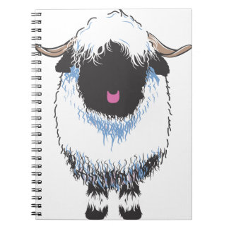 VALAIS BLACKNOSE FÅR ANTECKNINGSBOK