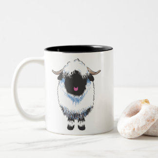 VALAIS BLACKNOSE SHEEP 2-TON COFFEE MUGG