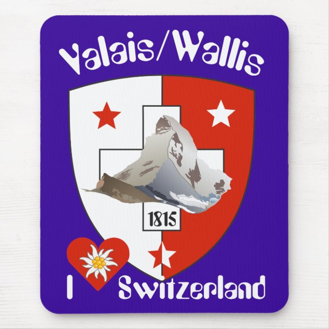Valais / Wallis Suisse Schweiz Schweiz Mauspad Musmatta (Framsidan)