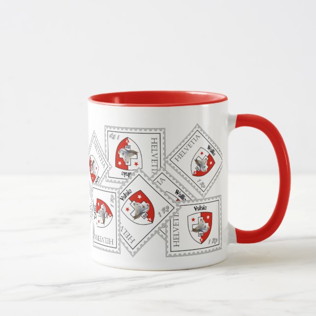 Valais - Wallis Suisse / Schweiz Tasse Mugg (Höger)