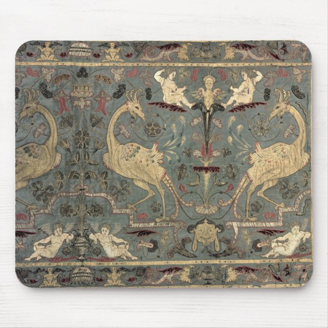 Valance av renaissancedesignen, 17th århundrade musmatta (Framsidan)