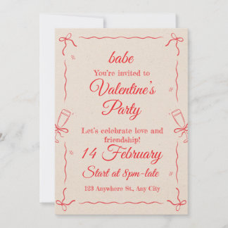 valantain,födelsedag,party julkort