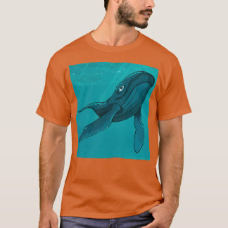 Valar Cute Ocean Mammals Whale Älskare Ocean Creat T Shirt