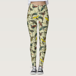 Valar och vinkar fetstil leggings