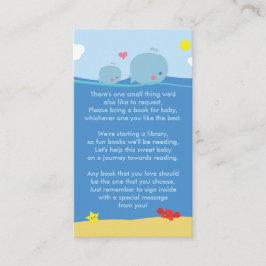 Valar under havet ger en Bok-dusch för in Tilläggskort