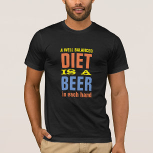 Välbalanserat foderöl i varje handfat, Ljus T Shirt