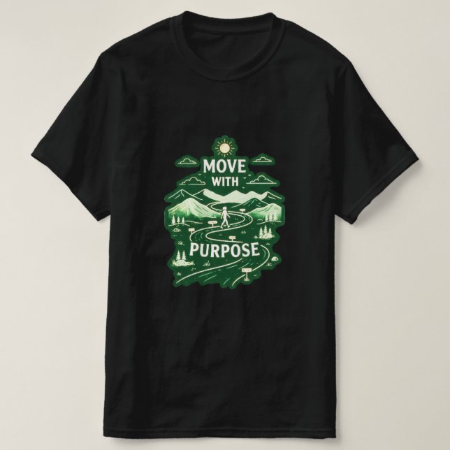 Välbefinnande & Aktiv livsstil T Shirt (Design framsida)