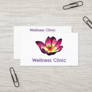 Välbefinnandeklinik Centrum Pilates Yoga Gym Relax Visitkort
