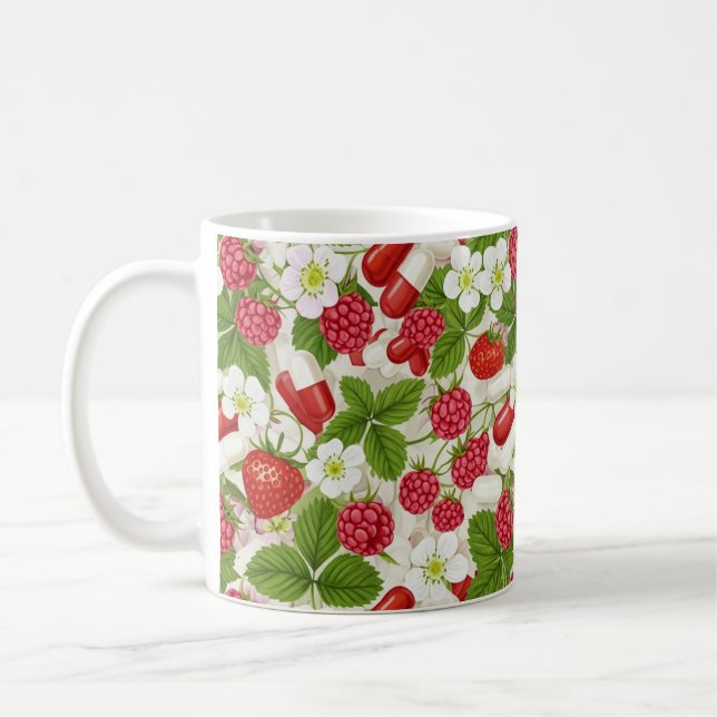 Välbefinnandepresent till apotekare och dietister kaffemugg (Vänster)