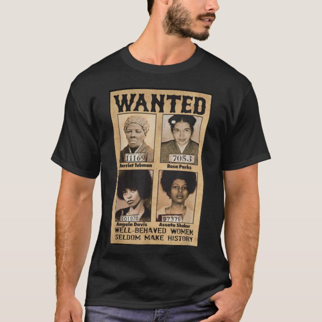 Välbetänkt sällan skapa historia t shirt (Framsida)