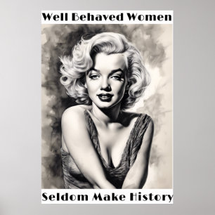 Välbetänkta kvinnor får sällan historien Poster
