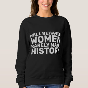 VÄLBEVAKADE KVINNOR GÖR SÄLLSYNTA HISOTRY T-SHIRTS