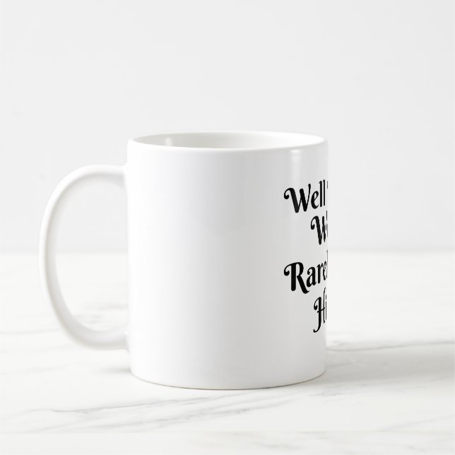 VÄLBEVAKADE KVINNOR GÖR SÄLLSYNTA HISTORIEN KAFFEMUGG (Vänster)