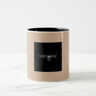 Valcooks 12 uns tre tonar kaffemuggen Två-Tonad mugg