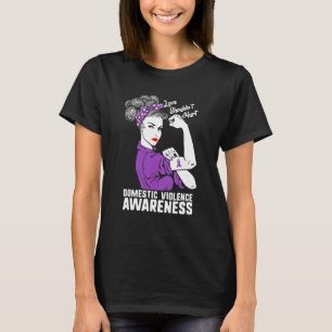 Våld i Hushållen Medvetenhet Kärlek Borde Inte Ska T Shirt