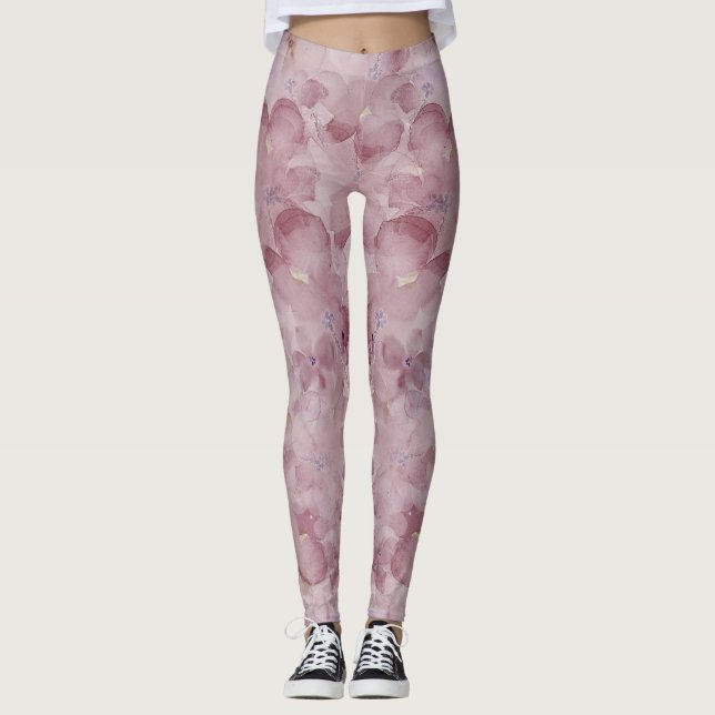 Våld i Lila + Lavender Leggings (Framsida)