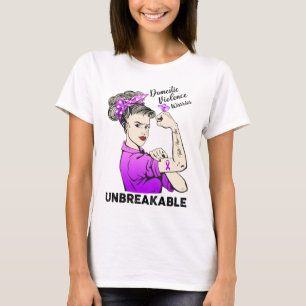 Våld mot kvinnor i Domestic, bandspelare utan bry T Shirt