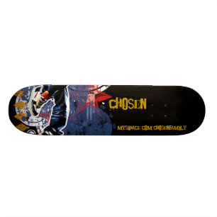 Valda Rockstar Old School Skateboard Bräda 21,6 Cm