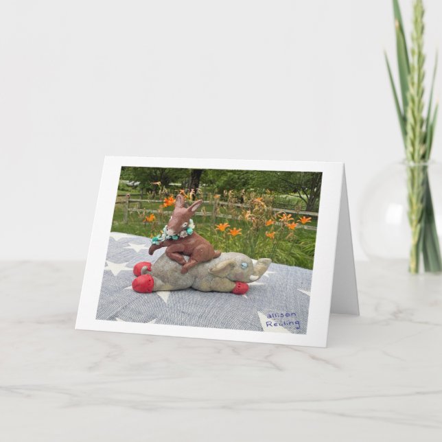 Valdagen - politiska djur kort (Framsida)