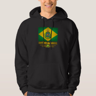 "Välde av Brasilien" dräkt Sweatshirt Med Luva