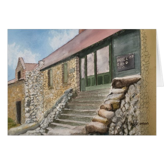 VÄLDE BRYTER, DEN NEVADA STADEN, KALIFORNIEN, HÄLSNINGSKORT (Framsidan Horizontal)