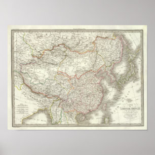 Välde Chinois, Japon - kinesiskt välde och Japan Poster