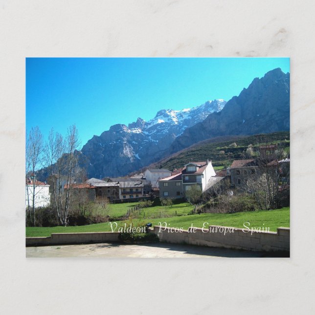 Valdeon - Picos de Europa-vykort Vykort (Framsida)